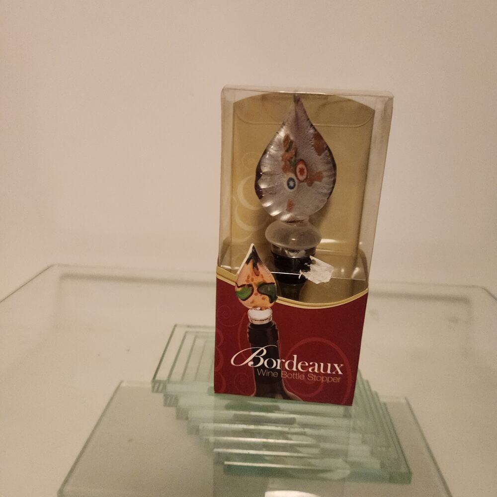 NIP Bordeaux Handmade One of a Kind Wine Bottle Stopper